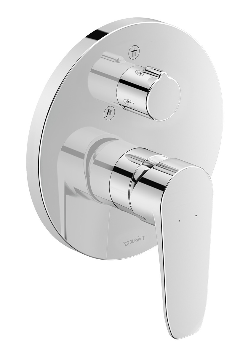 DU B1 Einhebel-Bidetmischer Unterputz, 170x170x86, Anz. Verbraucher: 1, Chrom