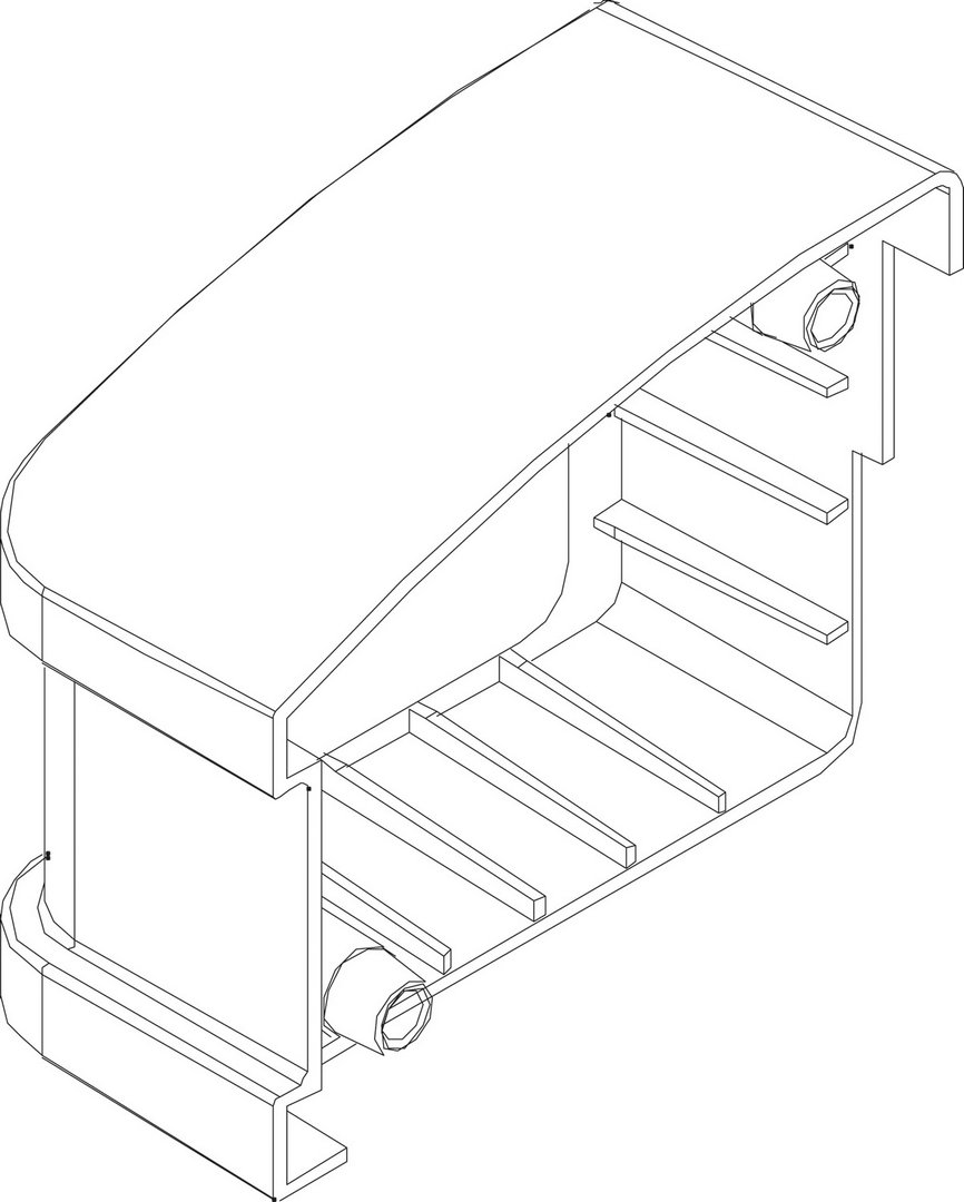 BOSCH Ersatzteil TTNR: 7735600202 Abdeckung links