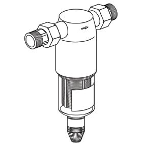 BWT Wechselfilter Avanti WF 1 AG PN16,DVGW,Betriebsdruck 2-10 bar,3,5m3/h