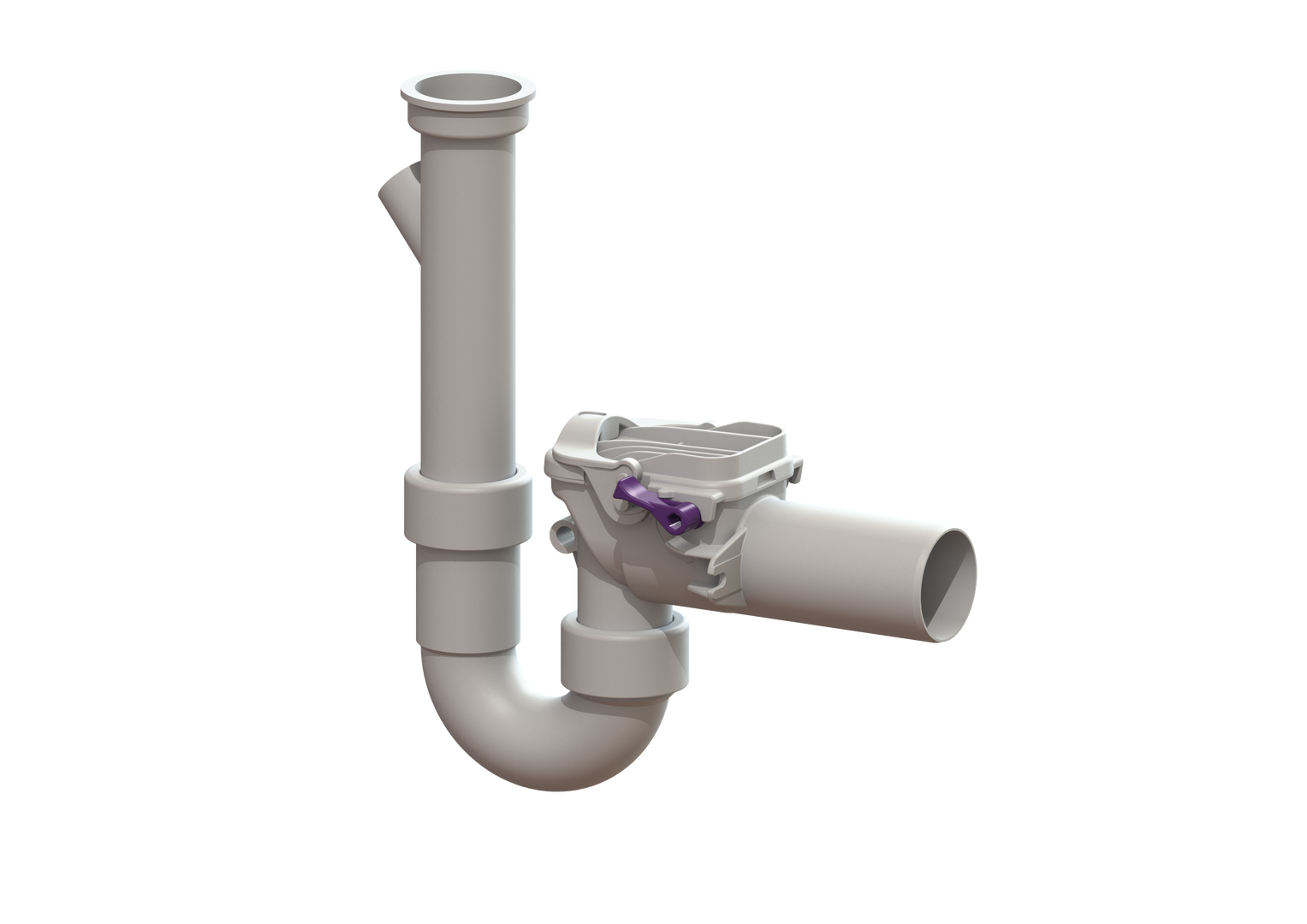 KESSEL-Rückstauverschluss Staufix Siphon, DN 50, Waschmaschine, Typ 5