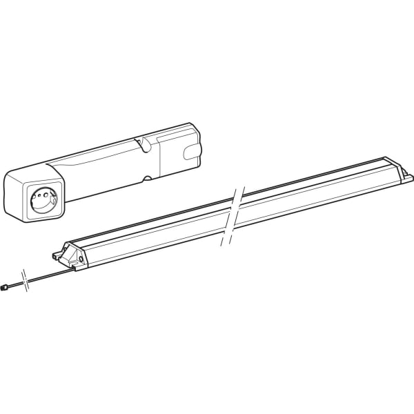 Geberit Steckdosenelement mit Comfort-Licht Modul für WTU 90 cm