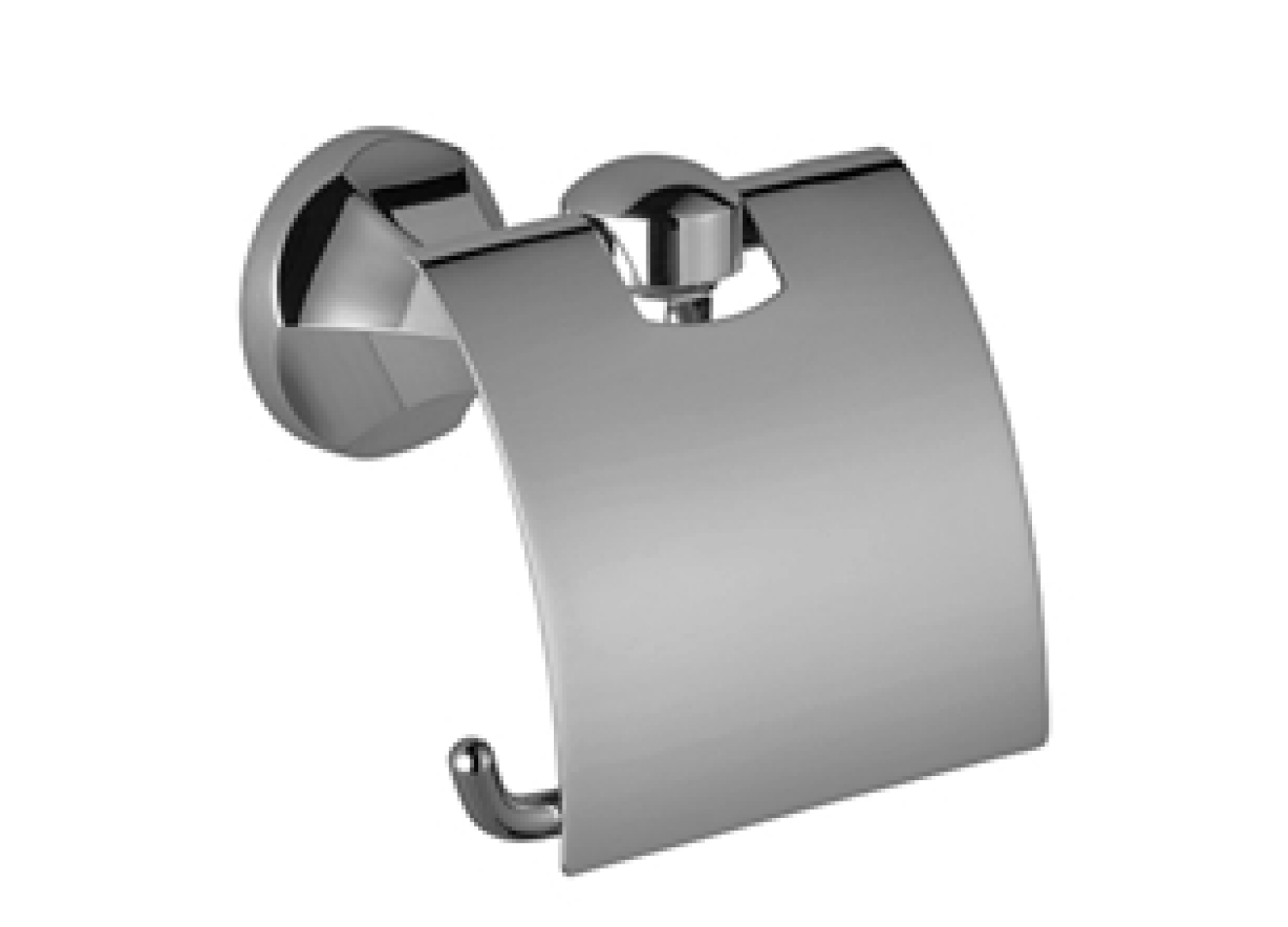 DO Papierrollenhalter mit Deckel MADISON 83510361 Messing (23kt Gold)
