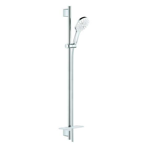 GROHE Brausestangenset Rainshower 130 SmartActive 26578 900mm moon white/chrom