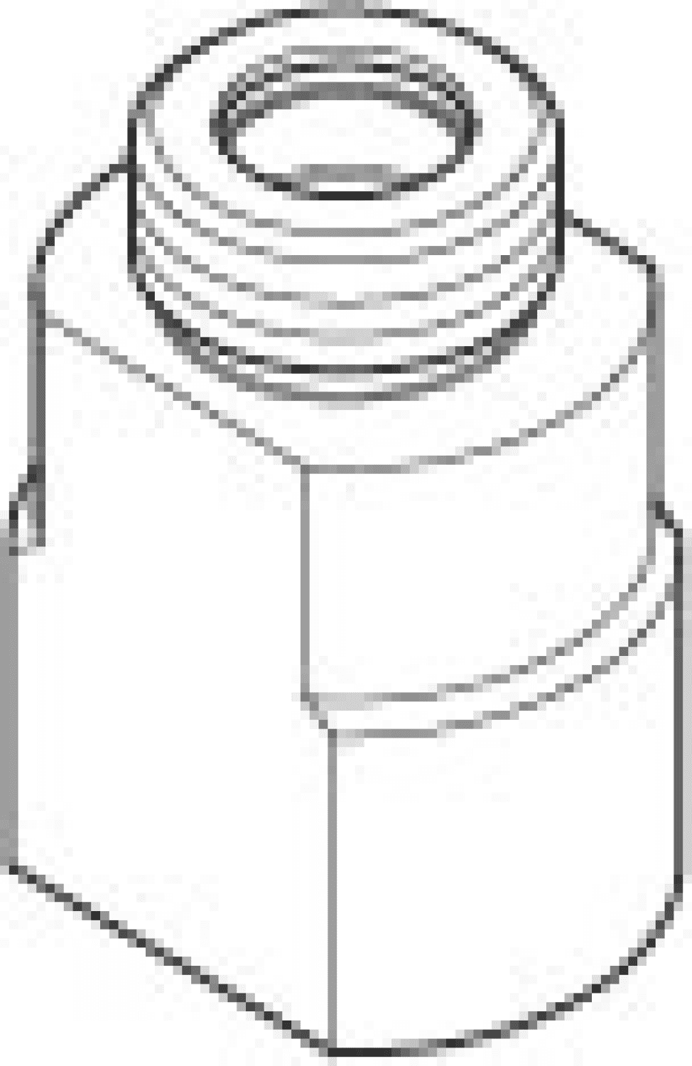 DO Anschluss ERSATZTEILE 09111005510 19 x 35 x 26 mm