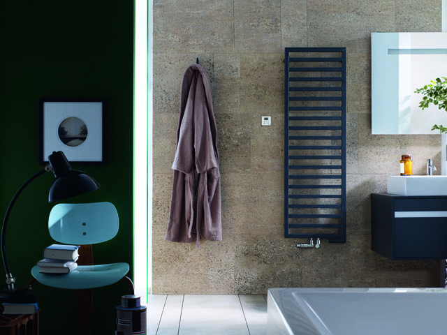 Zehnder Design-HK Quaro Mixbetrieb QAM-100-045/GD 1001x30x450 Inox Look