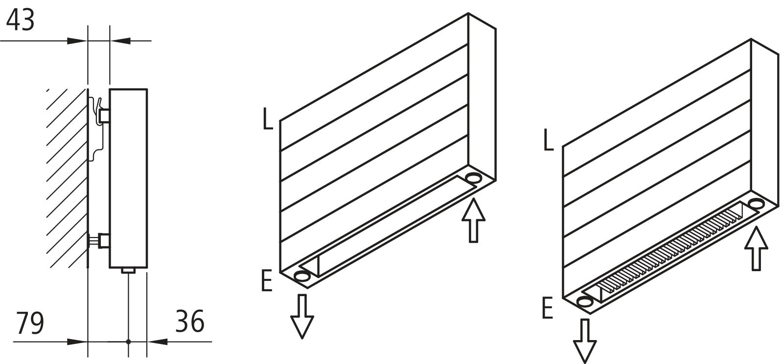 Kermi Heizwand HHN Typ22 BH840x122x2200 QN4415,weiß,6bar,m.Abd.,AB 12,LH540
