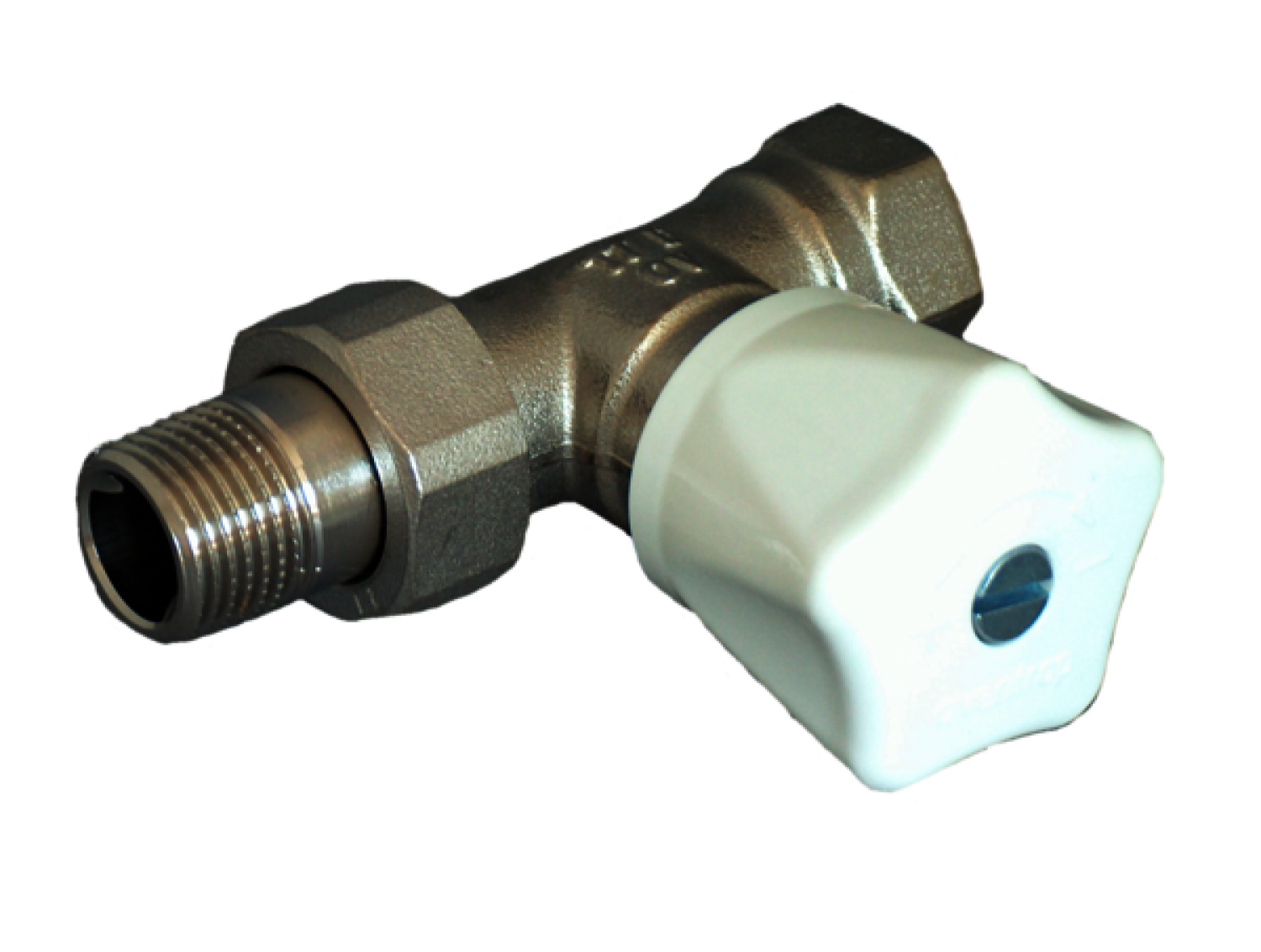 OVENTROP-Handregulierventil "HRV" DN20,3/4",PN10,Dg,Handregulierkopf weiß