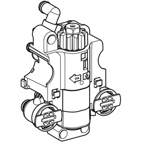 Geberit Funktionseinheit ohne Generator f. Piave/Brenta WT-Arm.m. Therm.Mischer Geberit Funktionseinheit ohne Generator f. Piave/Brenta WT-Arm.m. Therm.Mischer