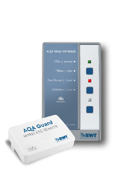 BWT AQA stop Wireless G 1 1/4" / 1 1/2" inkl. AQA Guard Wassersensor