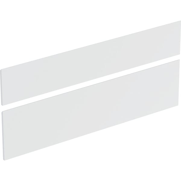 Geberit Set Schubladenfront f. US für DMWT B:130cm, weiß matt