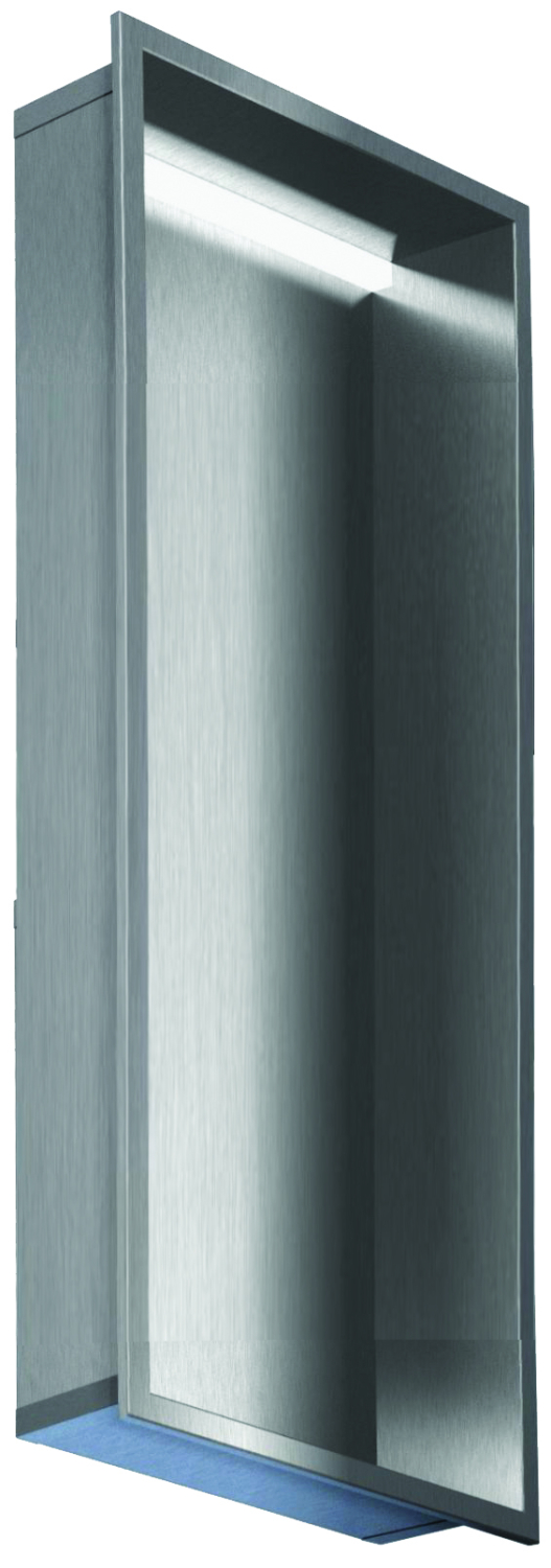 AS UP Regal mit LED-Beleuchtung NASS 30 x 90 x 10 cm AS UP Regal mit LED-Beleuchtung NASS 30 x 90 x 10 cm