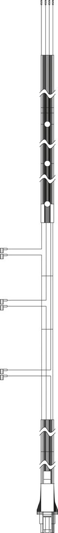 BOSCH Ersatzteil TTNR: 8738207577 Anschlusskabel Kompressor
