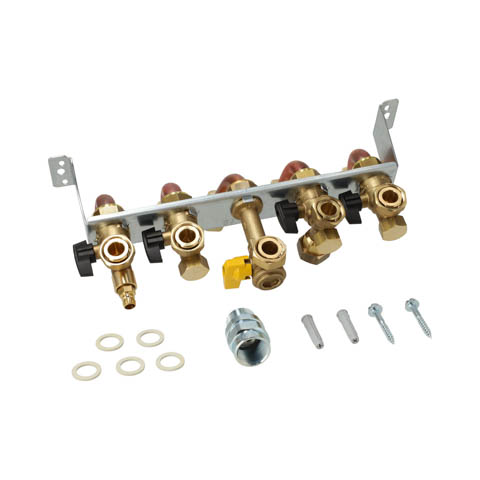 Remeha Vormontagebügel mit Absperrarmaturen Tzerra Ace-Matic 15 DS 25 DS Remeha Vormontagebügel mit Absperrarmaturen Tzerra Ace-Matic 15 DS 25 DS