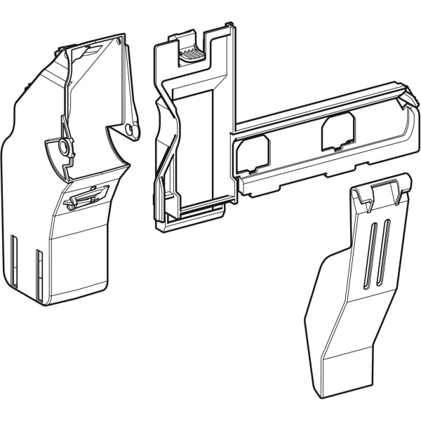 Geberit Sigma40 Auffangbecher m. Einwurfkanal für Sigma40 BetPl. (2011-2023)