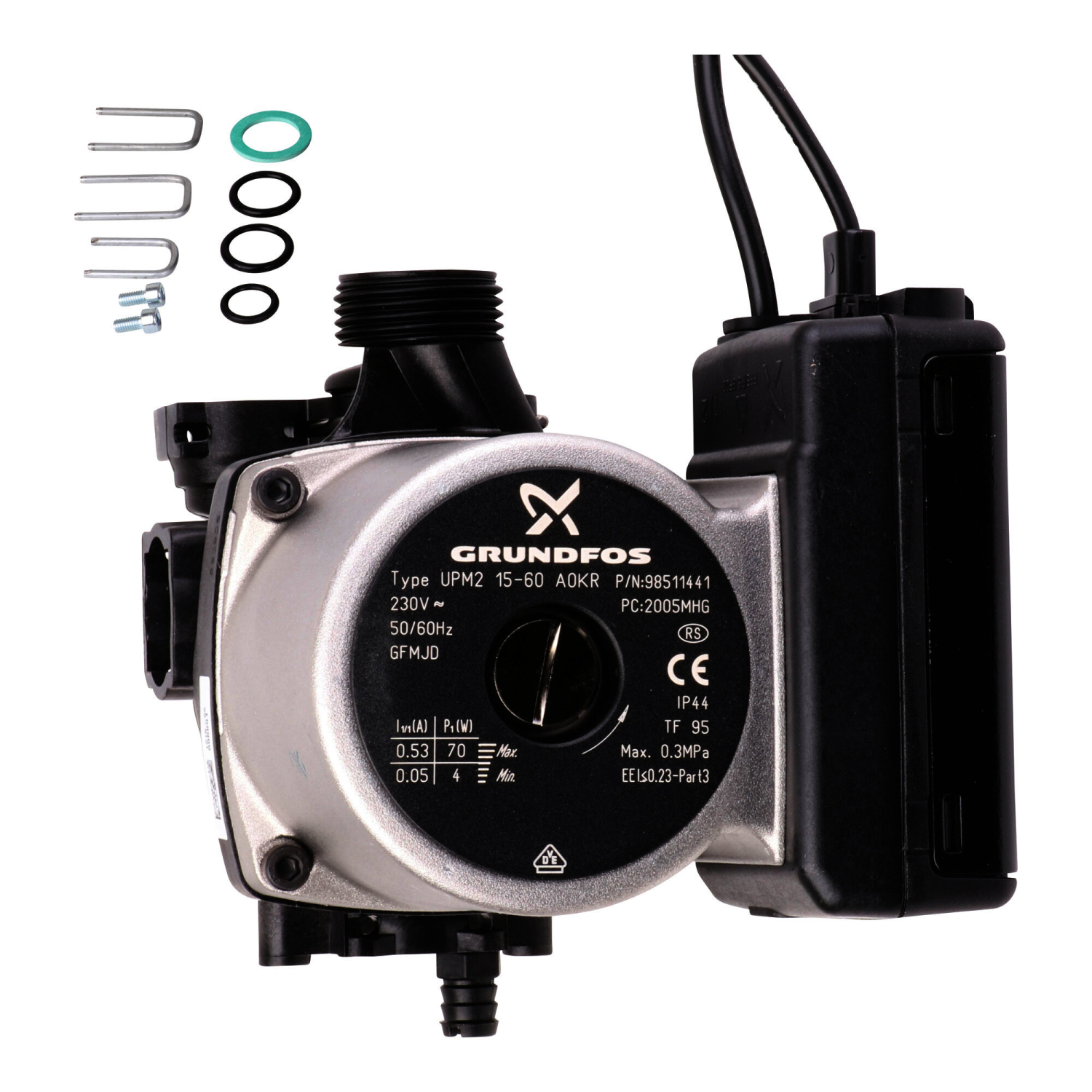 MHG Umwälzpumpe UPM2 15-60 AOKR kompl. Ersatzteil für ProCon E 20/25