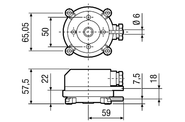 Maico Differenzdruck-Messumformer DS 500 Drucktransmitter im Kunststoffgehäuse