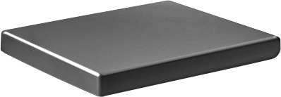 Duravit WC-Sitz Vero mit SoftClose Scharniere edelstahl, schwarz