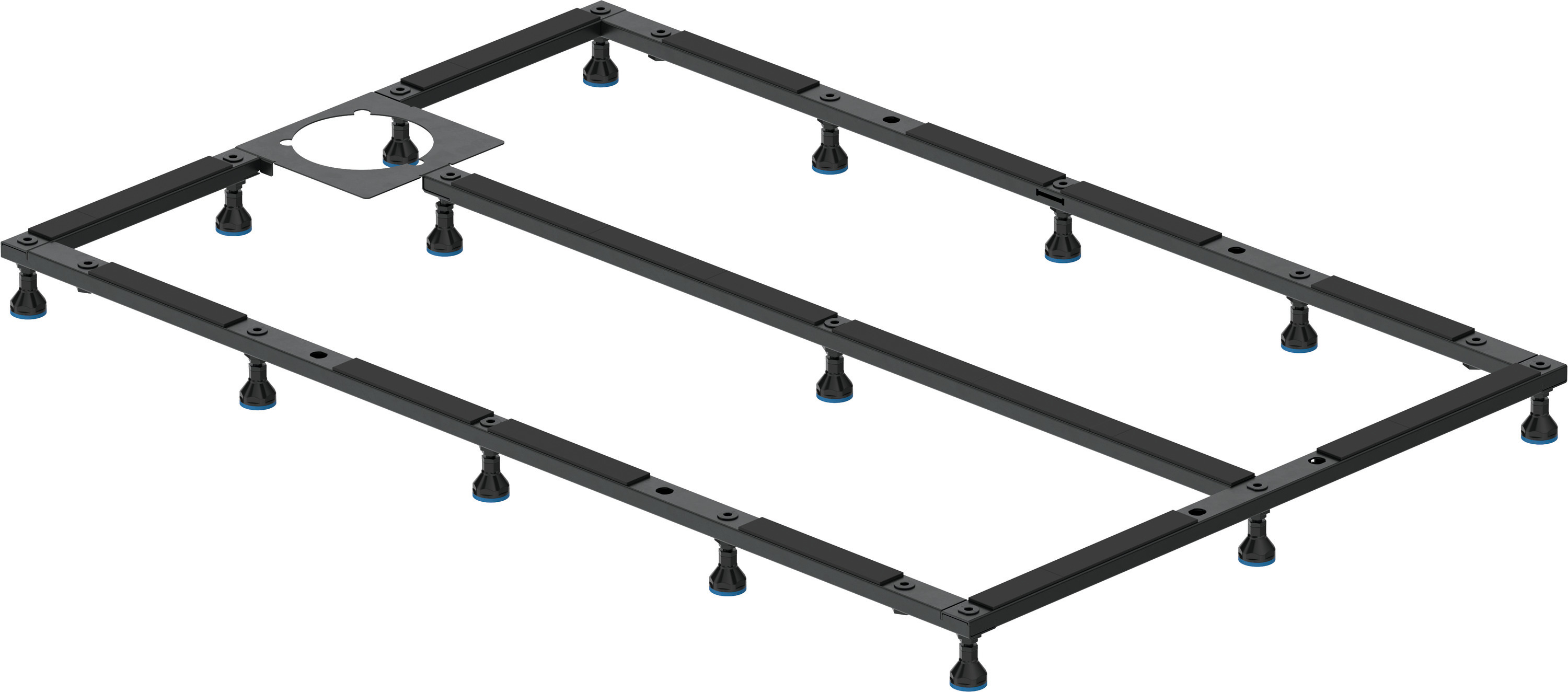DU Fußgestell für Stonetto Duschwanne 1200x1000mm