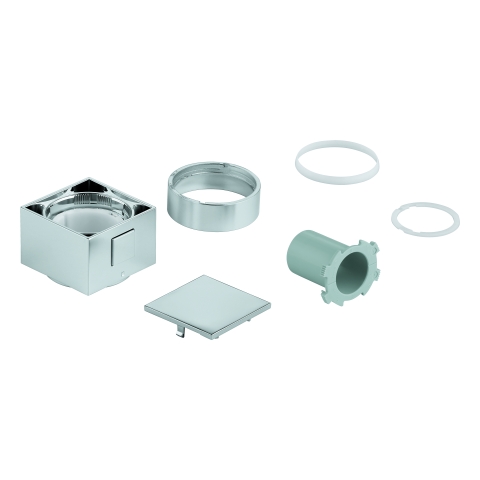 GROHE Temperaturwählgriff 49091 eckig für THM-Fertigmontagesets chrom GROHE Temperaturwählgriff 49091 eckig für THM-Fertigmontagesets chrom