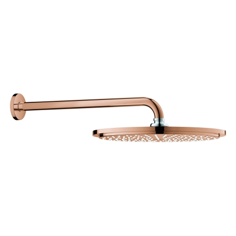 GROHE Kopfbrauseset Rainshower Cosm. 310 26066 Brausearm 380mm 8l/min warm sunset