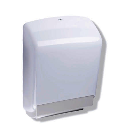 HEWI Papierhandtuchspender Ser 477 für ca. 450 St. Papier reinweiß