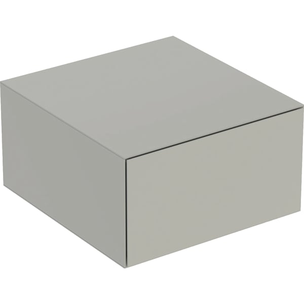 Geberit ONE Seitenschrank mit 1 Schubl. 45x24,5x47cm, greige matt