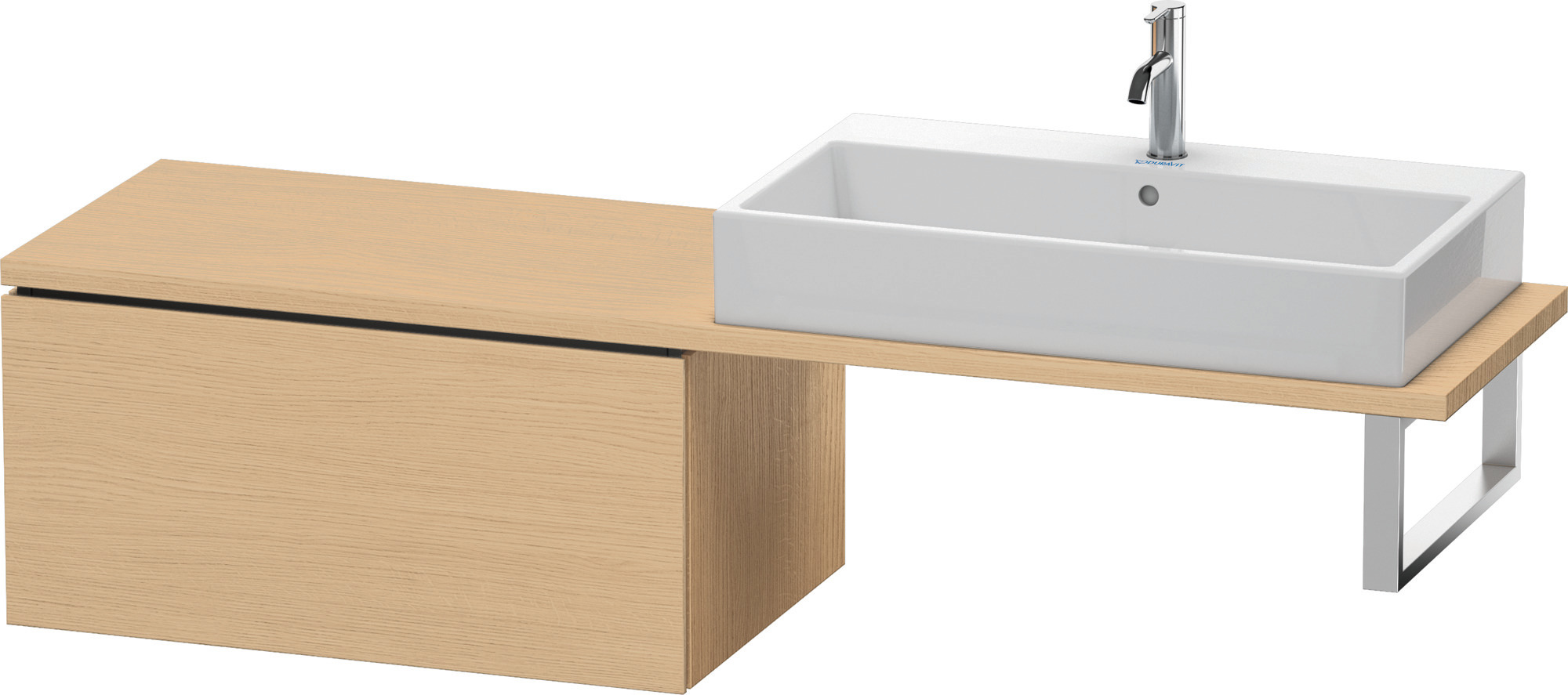 Duravit US für Konsole L-Cube 400x820x548mm 1 Auszug, Eiche Natur