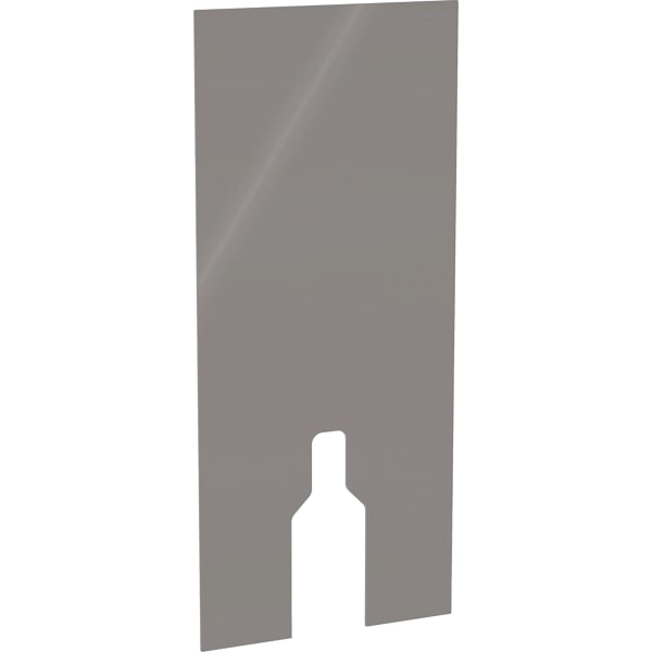 Geberit Frontverkleidung für Geberit Monolith für Stand-WC 114cm Glas umbra