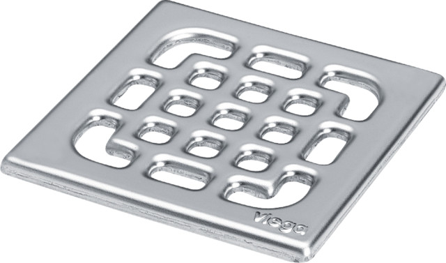 Viega Rost 4933.3 nicht verschraubbar in 94x94x5mm Chromnickelstahl Viega Rost 4933.3 nicht verschraubbar in 94x94x5mm Chromnickelstahl