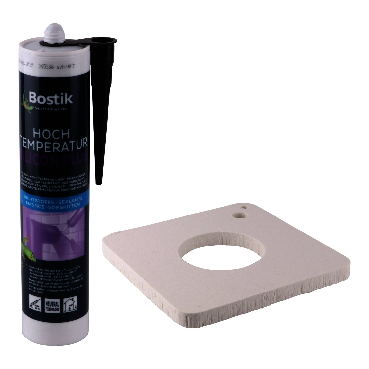 MHG Isolierung Kesseltür ab 2001 für EcoStar/AWT 224x224 mm