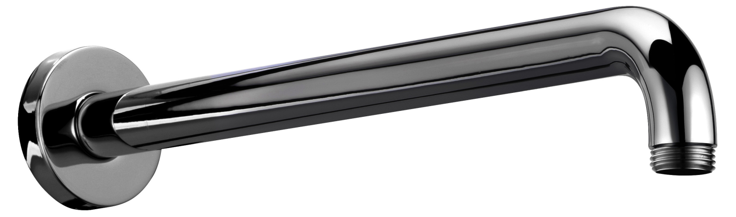 KEUCO Brausearm Elegance 51688, Wandanschluss, 450 mm, Bronze gebürstet