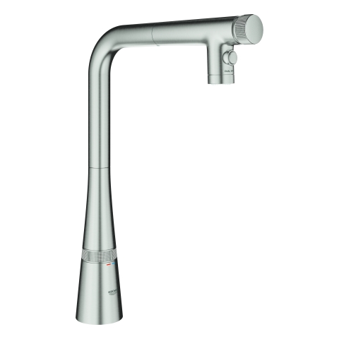 GROHE SPT-Batterie Zedra SmartControl 31886 Dual Spülbrause supersteel