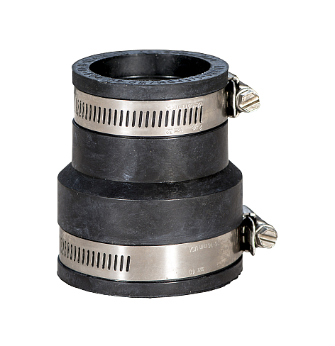 KSB Rohradapter, EPDM / Edelstahl DN 50, für Rohraußendurchm. 53 - 63 mm