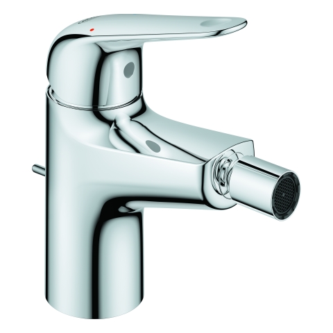 GROHE EH-Bidetbatterie Euroeco 23263_1 Zugstangen-Ablaufgarnitur chrom