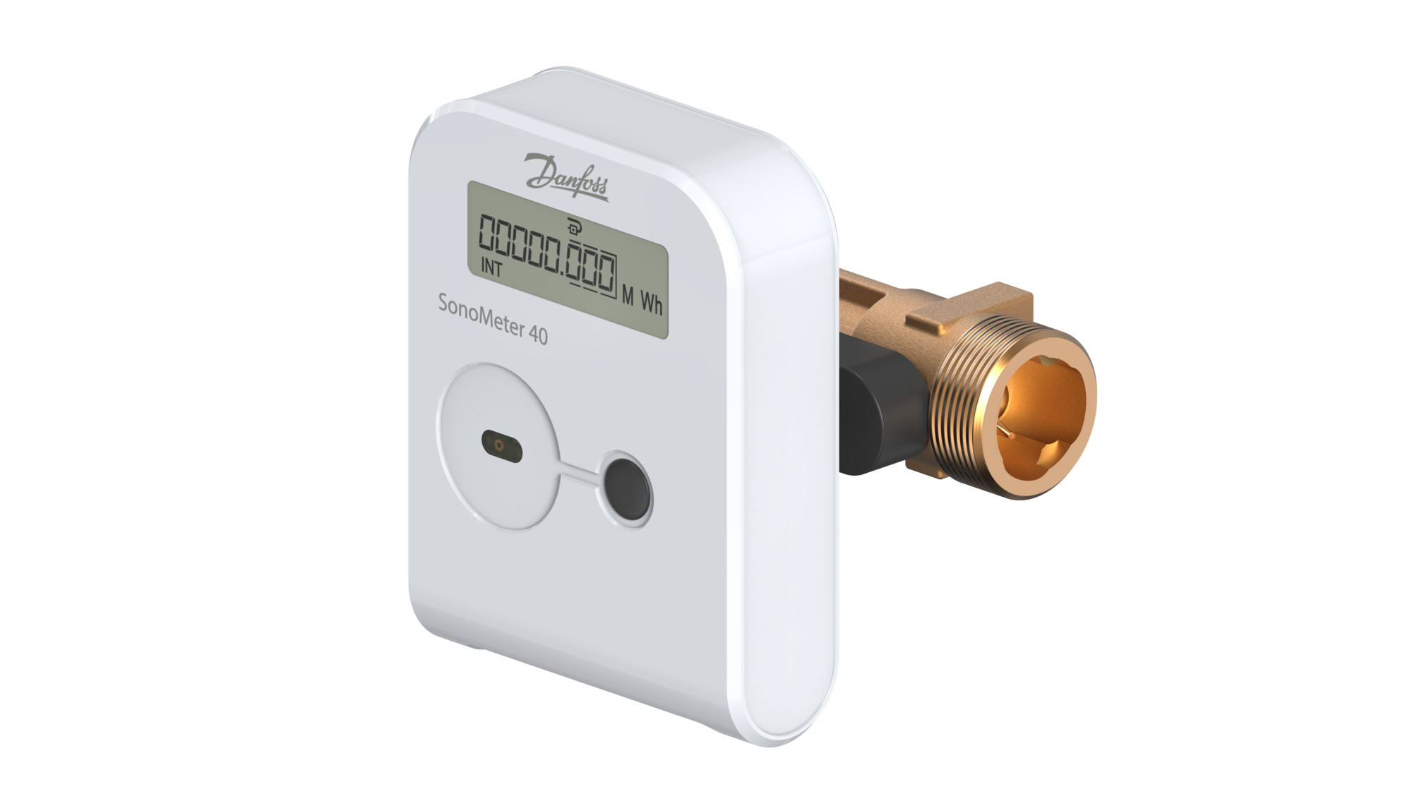 Danfoss Wärmezähler SonoMeter 40 QP2,5 DN20 RL PN25 230V Mbus Pu IP65 kWh