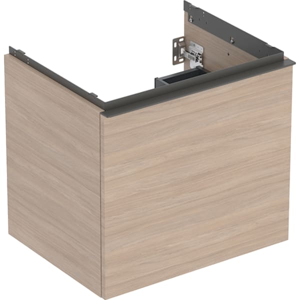 Geberit Acanto US für WT B:60cm, 1 Schubl. 1 i.Schubl., Eiche
