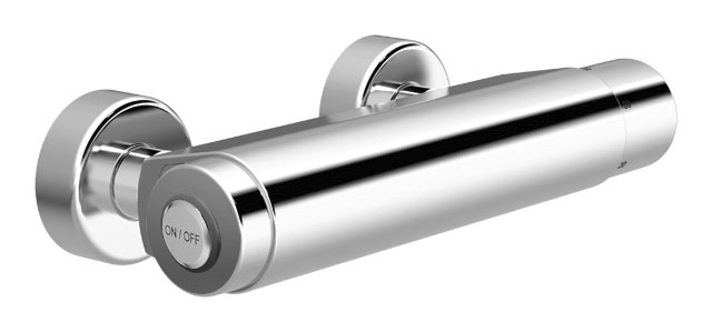 CONTI+ lino elektr. PZ Duscharm. AP Abg. unten Thermos. Chrom StartStopp D35