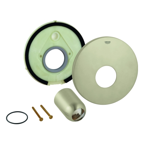 GROHE Rosette 46904 nickel gebürstet