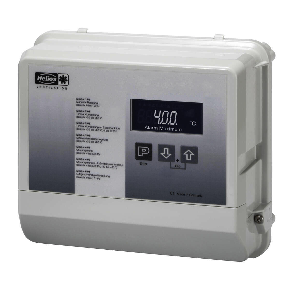 Helios EUR EC Universal Regelgerät stufenl. Drehzahlreg. v. EC Ventilatoren