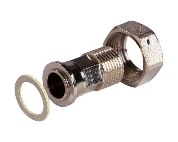 Flamco AG-Tüllenverschraubung DN25 G 11/4 x R1, blank