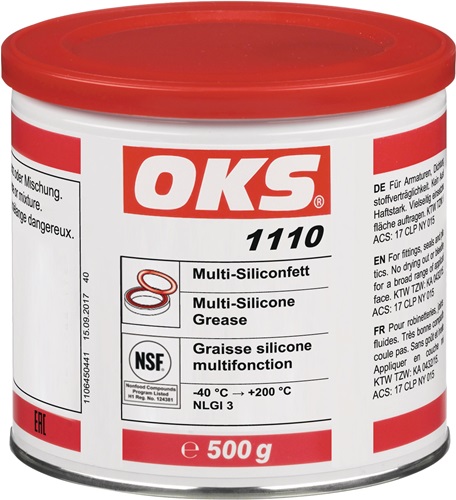 Multi-Silikonfett OKS 1110 NSF H1 transp.500g Dose OKS Multi-Silikonfett OKS 1110 NSF H1 transp.500g Dose OKS