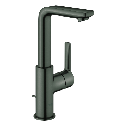 GROHE Einhand-Waschtischbatterie Lineare 23296_1 L-Size hard graphite gebürstet GROHE Einhand-Waschtischbatterie Lineare 23296_1 L-Size hard graphite gebürstet