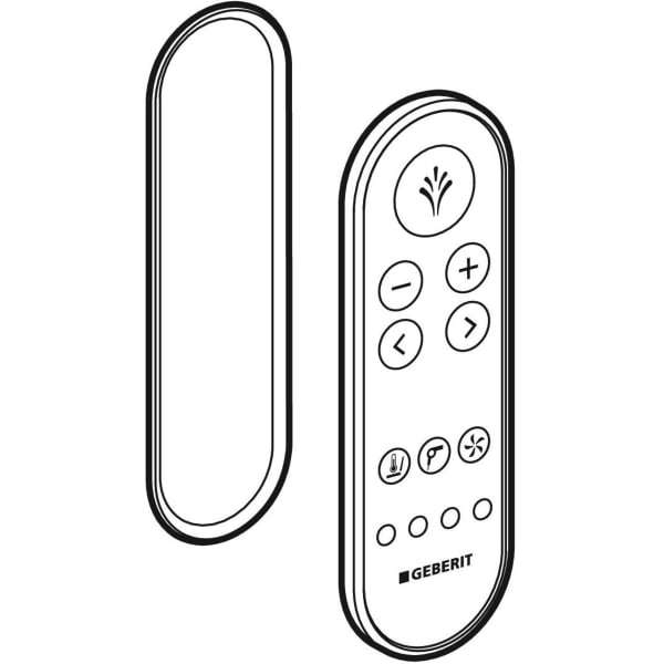 Geberit Fernbedienung f. Geberit AquaClean Tuma Comfort, weiß Geberit Fernbedienung f. Geberit AquaClean Tuma Comfort, weiß