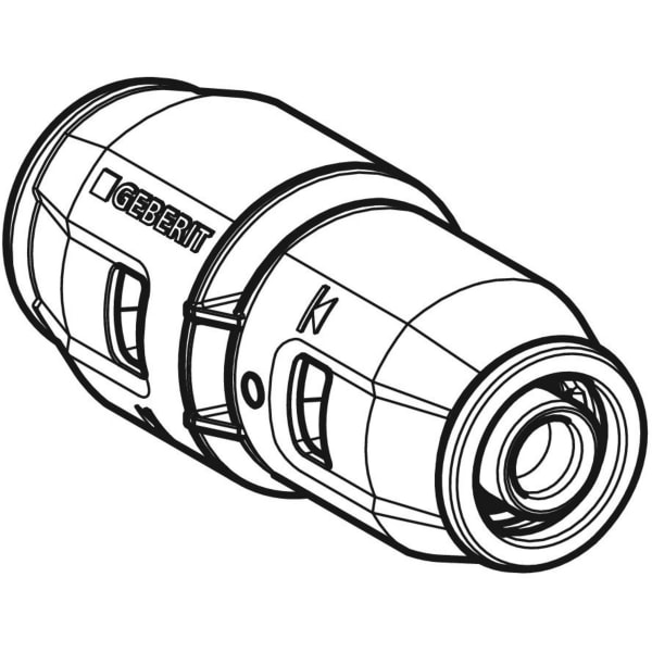 Geberit PushFit Reduktion PVDF d25-16