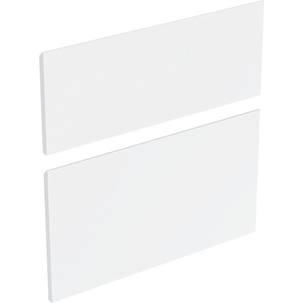 Geberit Set Schubladenfront f. US für MWT B:60cm, weiß glanz