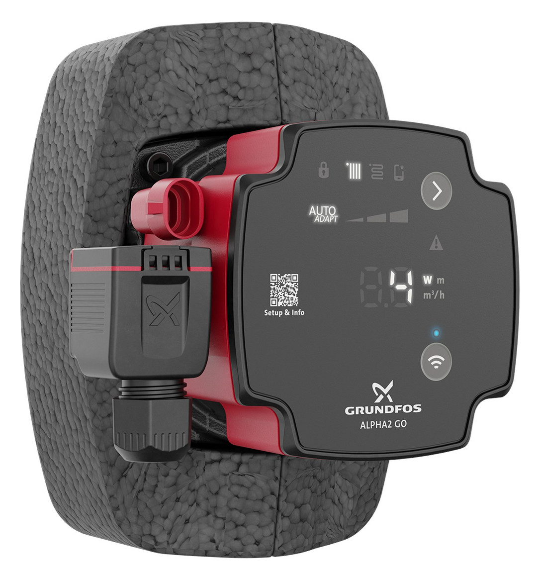 Grundfos Alpha2 GO 25‑60 130 – Hocheffizienz‑Umwälzpumpe 230 V