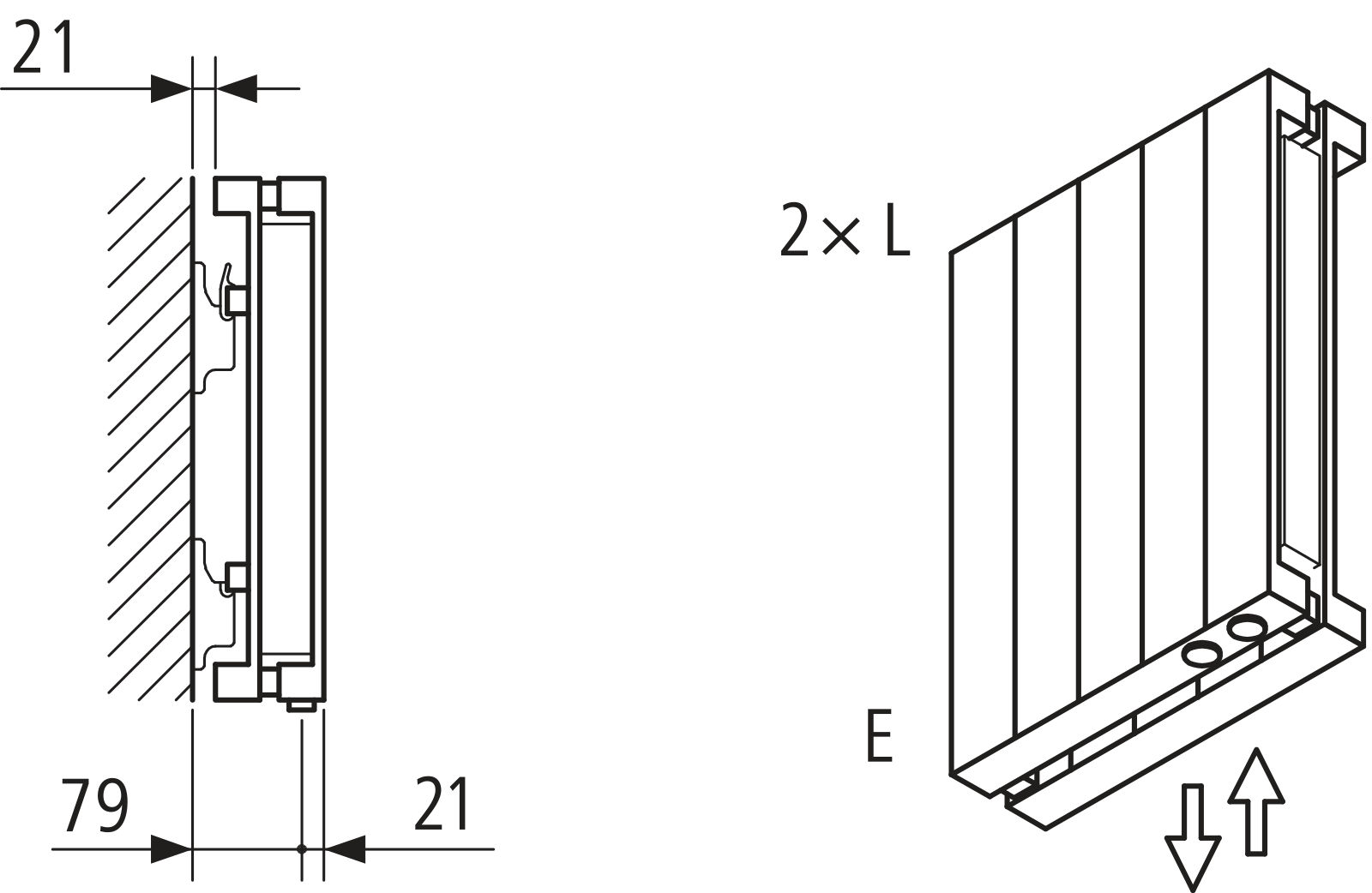 Kermi Heizwand HVN Typ20 BH3200x104x420 QN2033, RAL9016, 6 bar, ANB12