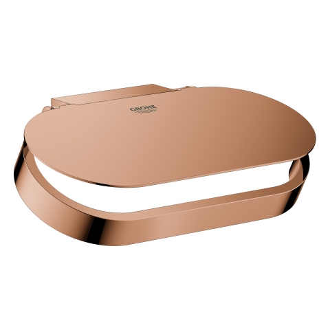 GROHE WC-Papierhalter Selection 41069 mit Deckel warm sunset