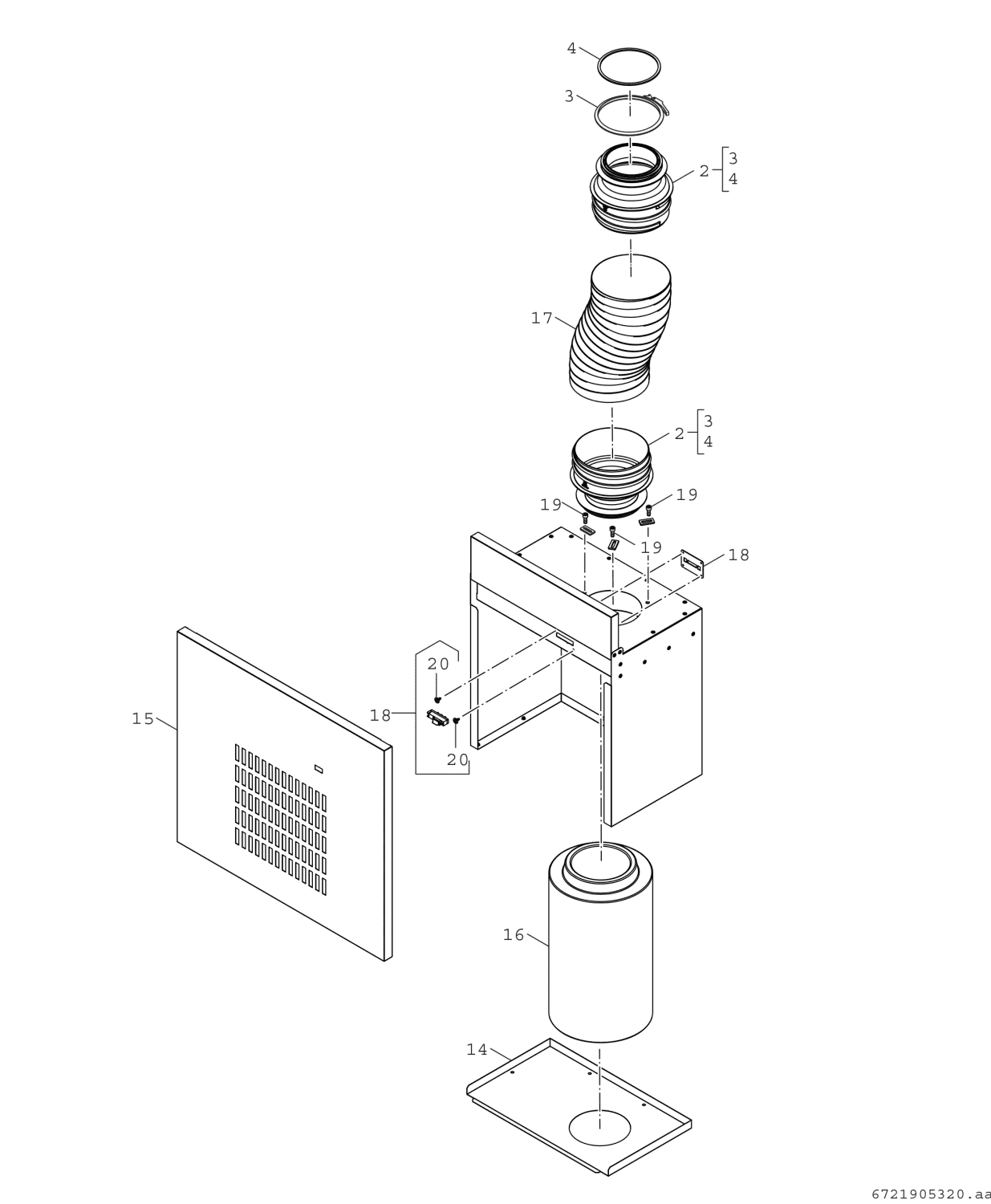 BOSCH Sonstiges Zubehör für Gas-Kessel Luftfilter Set zu GC7000F 75-300 kW