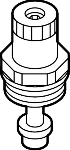 Viega Regulierventil 1006.100 in Messing